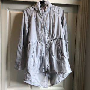 NEVER WORN Athleta Grey Windbreaker